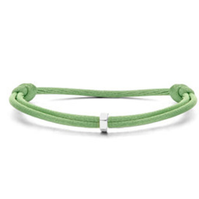 Bolt Man Satijnkoord Armband