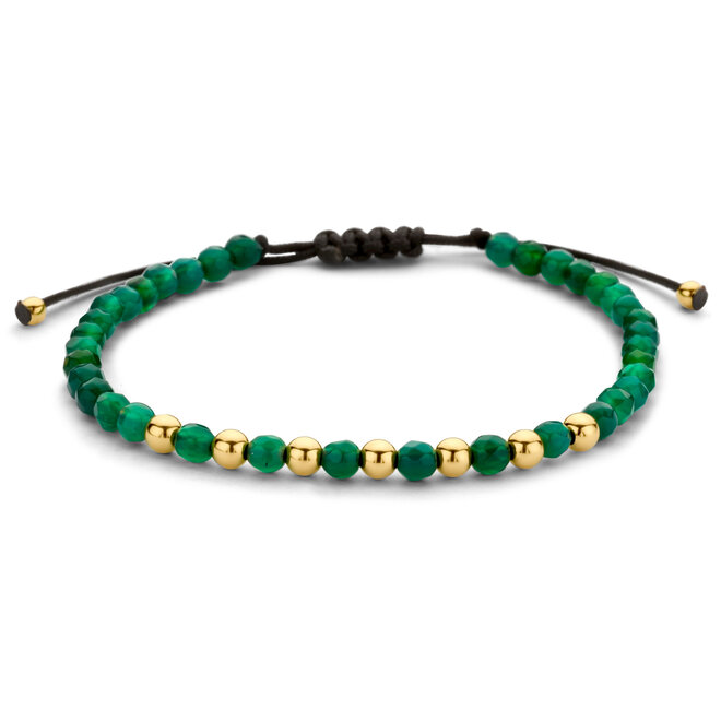 Bullet Satijnkoord Armband Heren