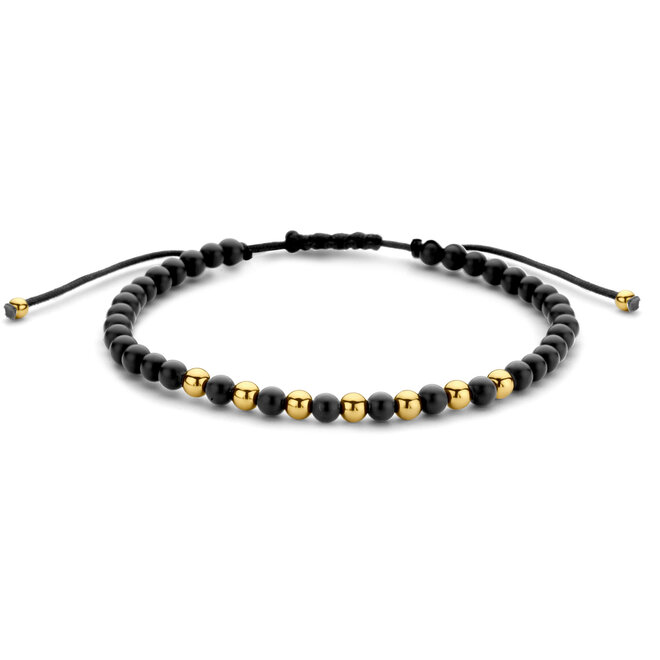 Bullet Satijnkoord Armband Heren