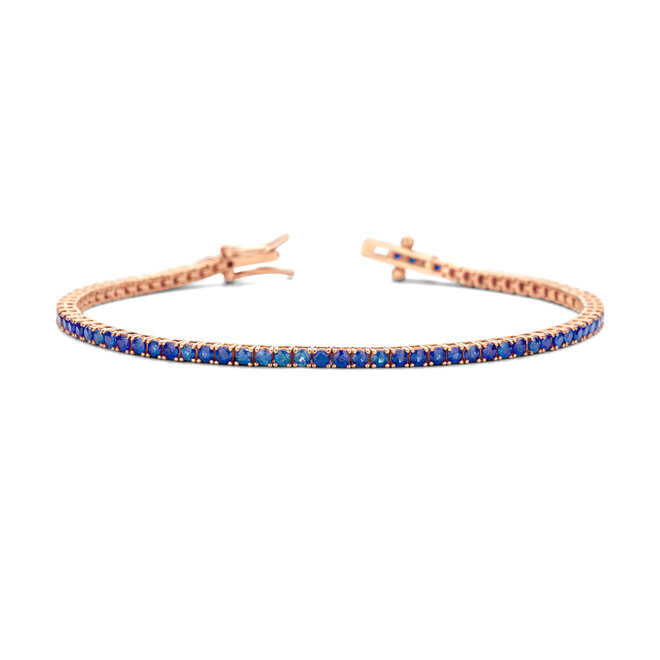 Just Diamond Tennis Armband Saffier