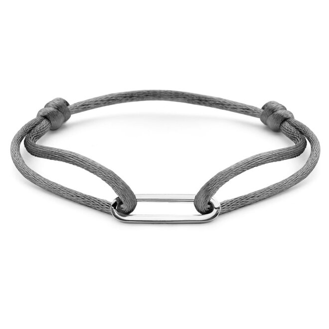 Link Satijnkoord Armband