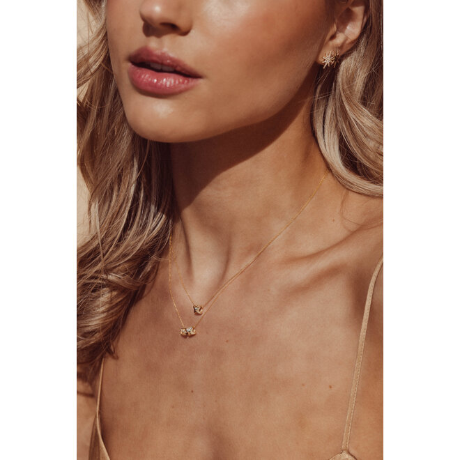 Honey Bee Diamond Necklace