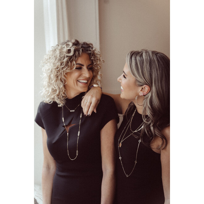 Iconic 9 Link Ketting - 90 cm