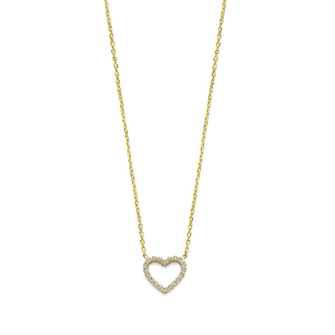 Iconic Heart Diamant Valentijn Ketting