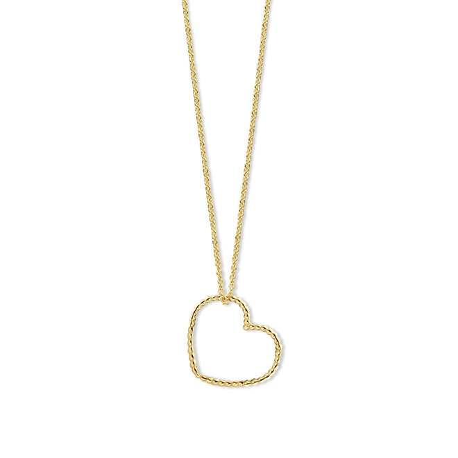 Vintage Heart Big Valentine Necklace