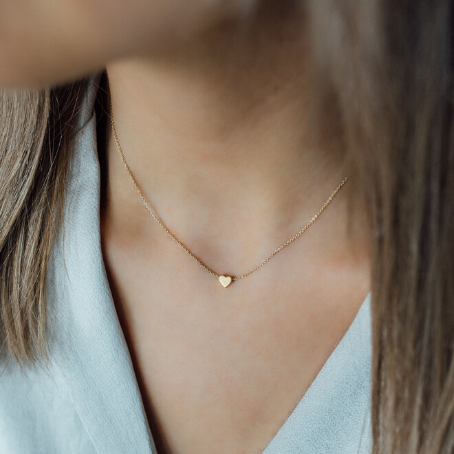 Capital Necklace Valentine Heart