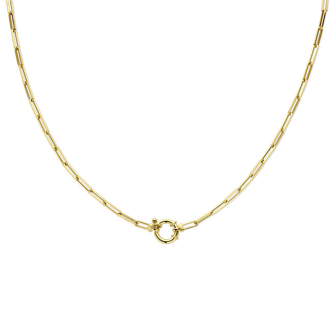 Family Closed Forever Ketting 14K Goud