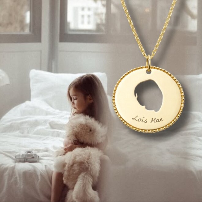 Family Vintage Coin Maxi 14K Gold