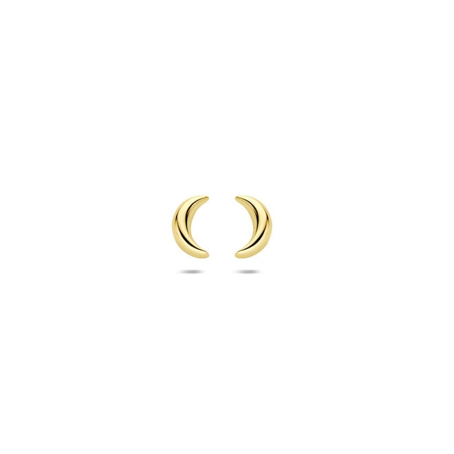 Universe Moon Studs 14K Goud