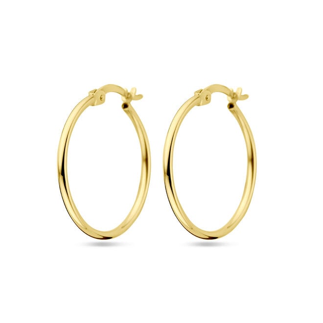 Iconic Mini Oorringen 14K Goud