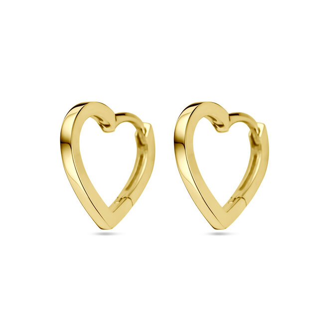 Franky's Candy Oorringen Hart 14K Goud