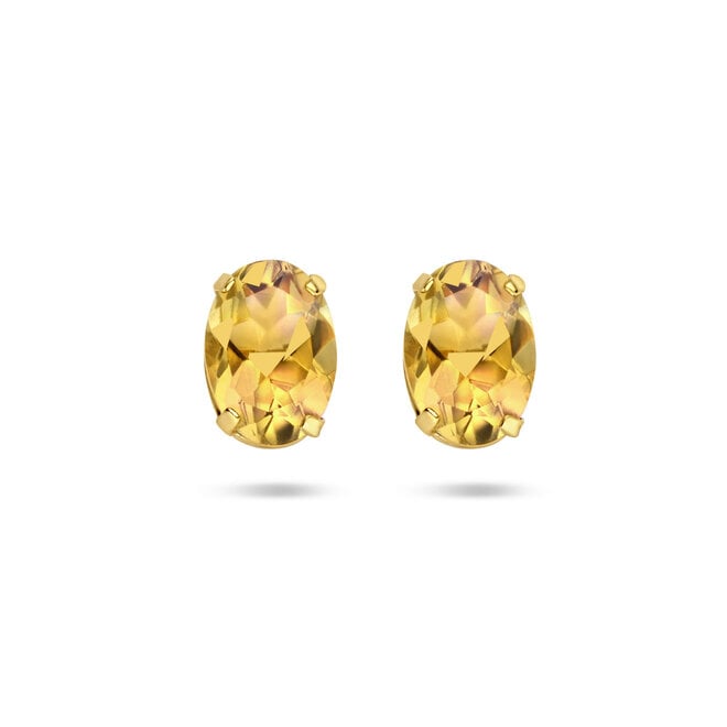 Franky's Candy Citrien Studs 14K Goud