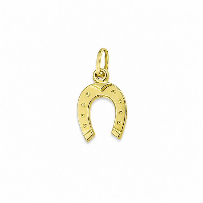Charm lucky Horseshoe 14K Gold