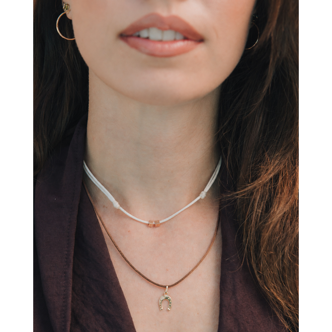 Charm lucky Horseshoe 14K Gold