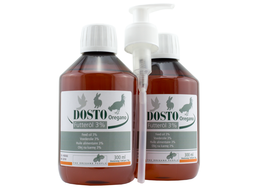 Dosto Oregano voederolie 3%   (600ml)