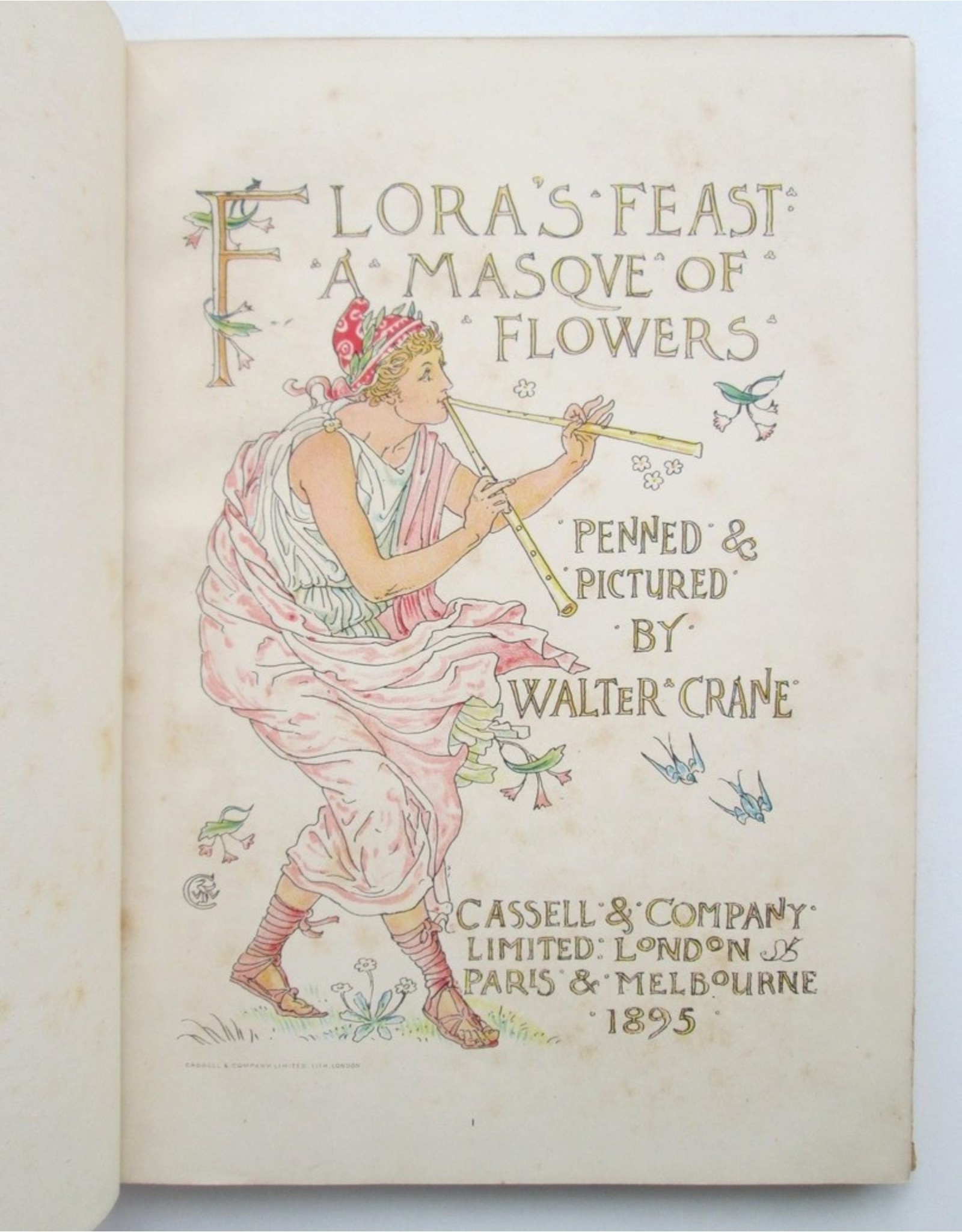 Walter Crane - Floras' Feast : A Masque of Flowers