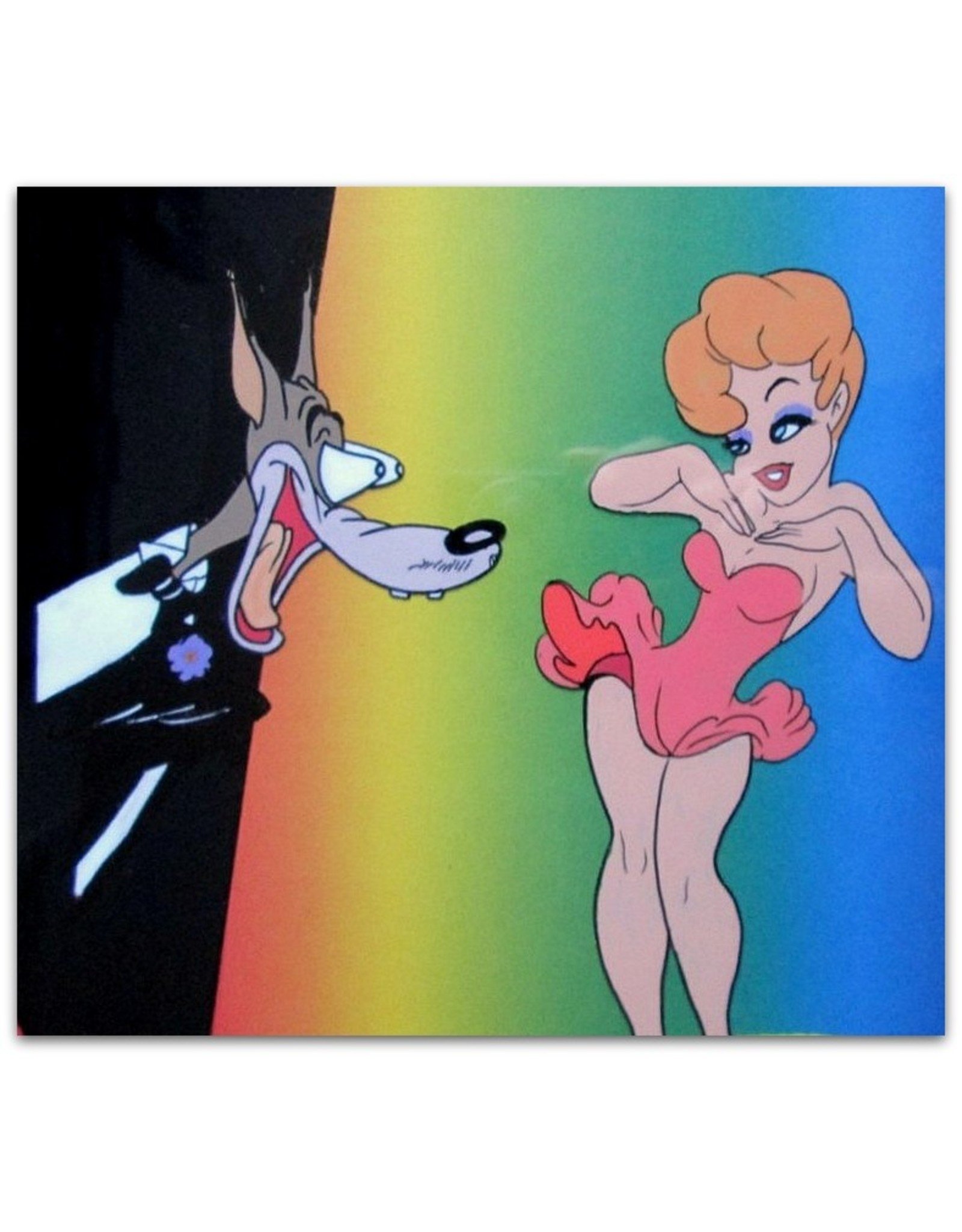 Tex Avery - [Pin-up scène from] Red Hot Riding Hood [Film-cell]