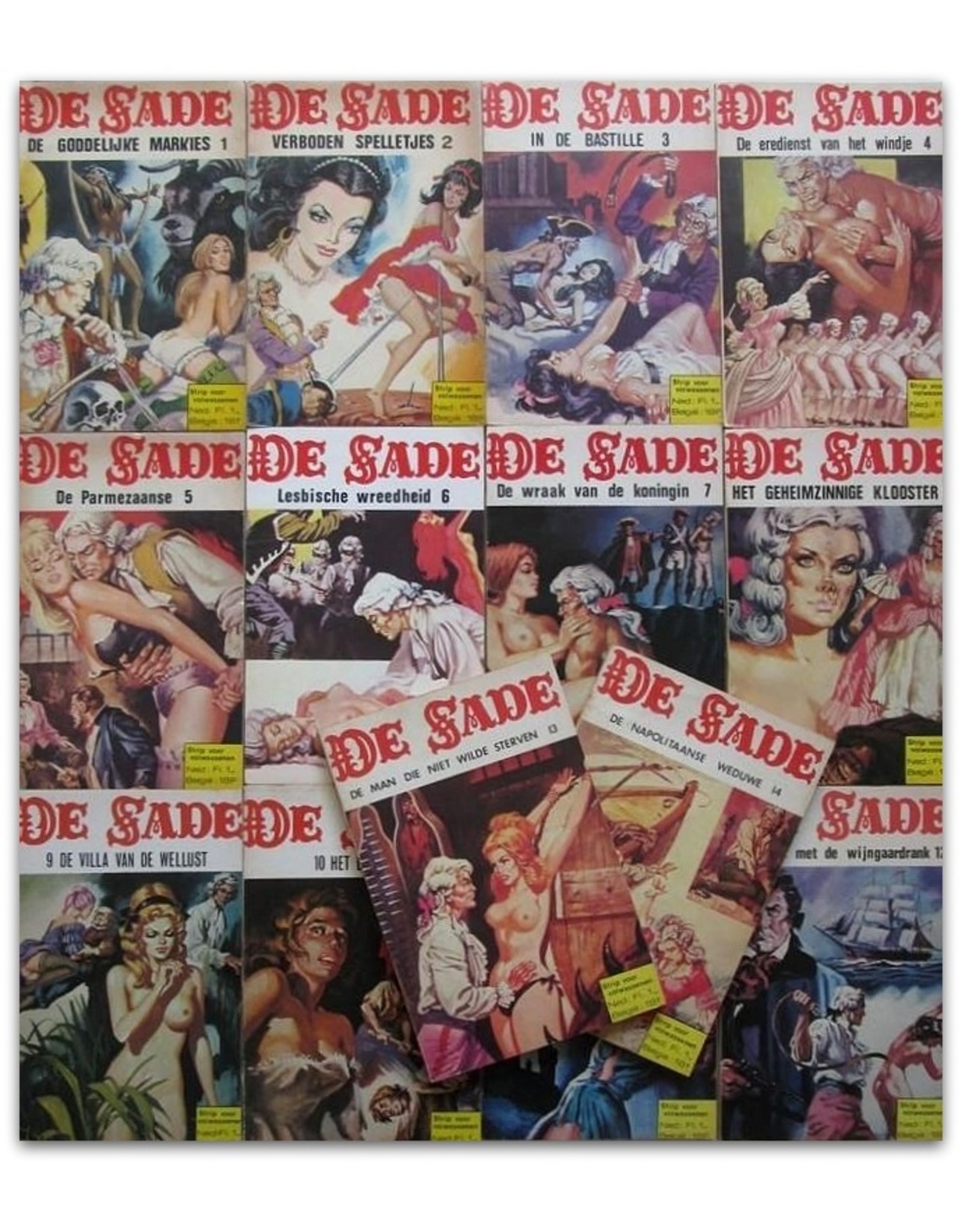 D.A.F. De Sade - Strip voor volwassenen [Complete series]