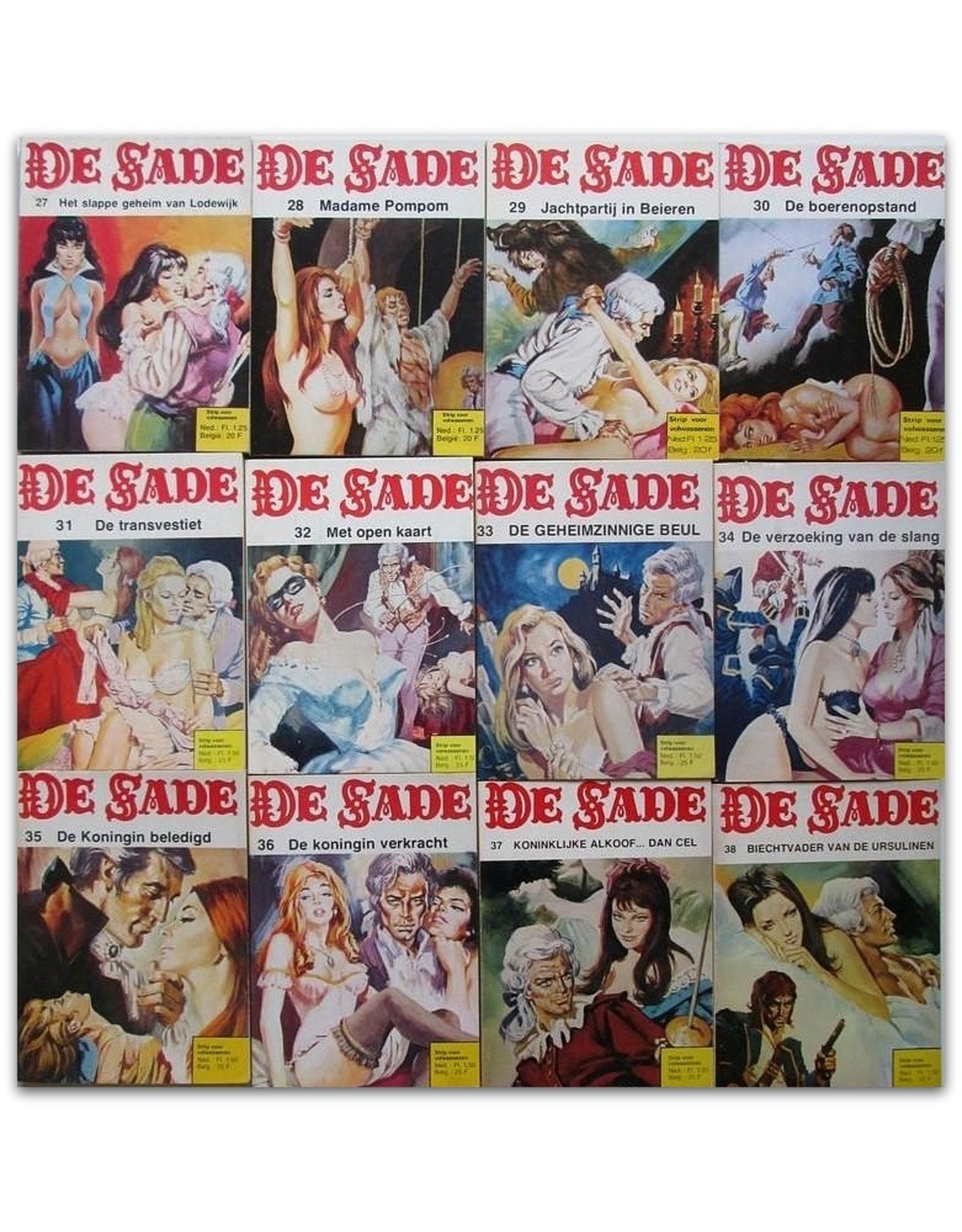 D.A.F. De Sade - Strip voor volwassenen [Complete series]