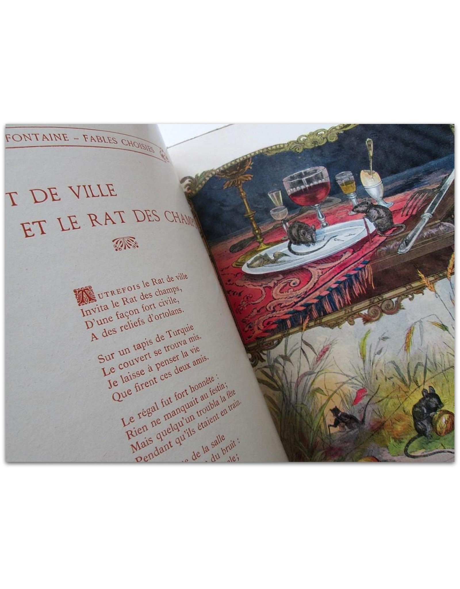 Jean de La Fontaine - Fables Choisies: Bibliothèque de la Jeunesse et de l'Enfance