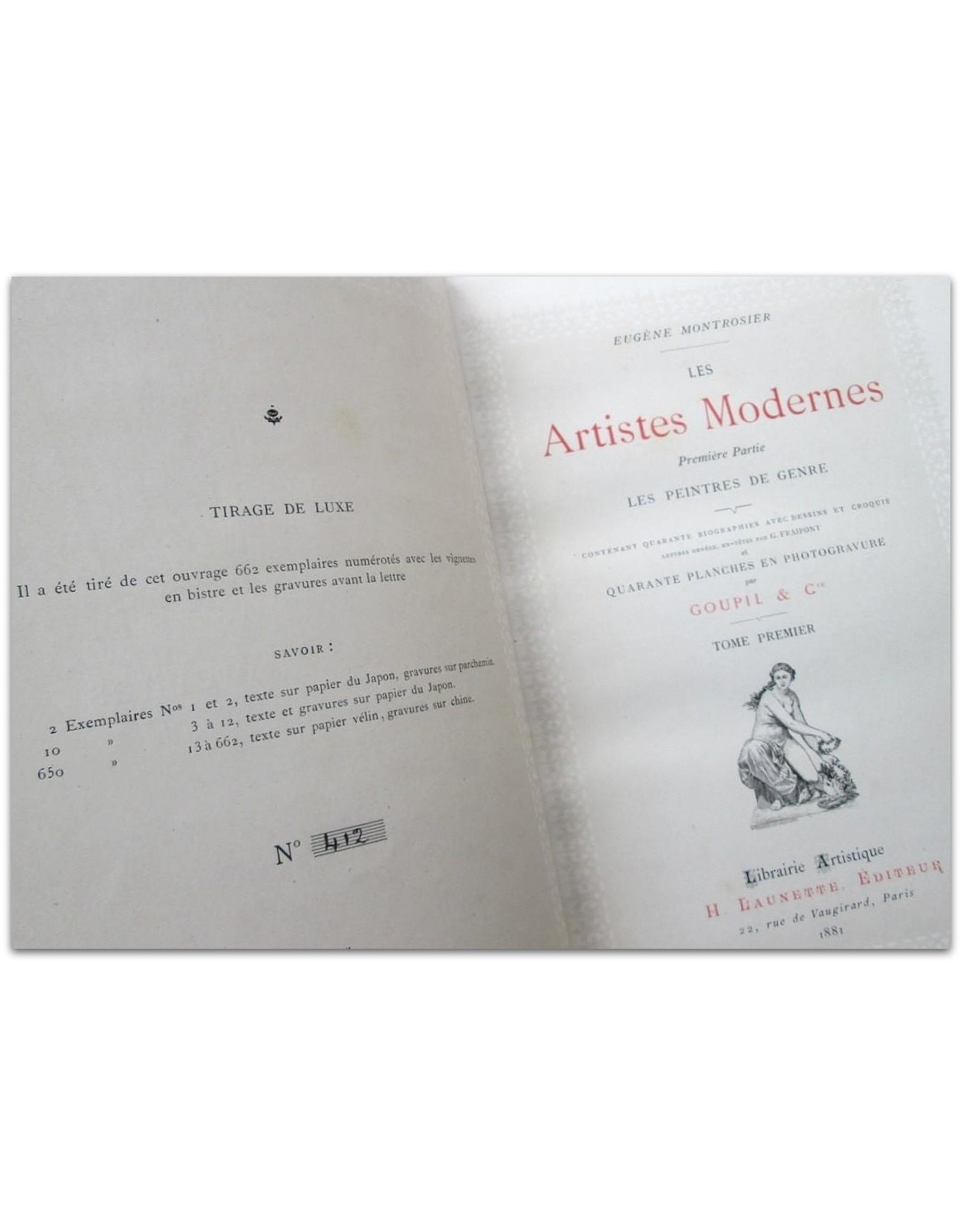 Eugène Montrosier - Les Artistes Modernes