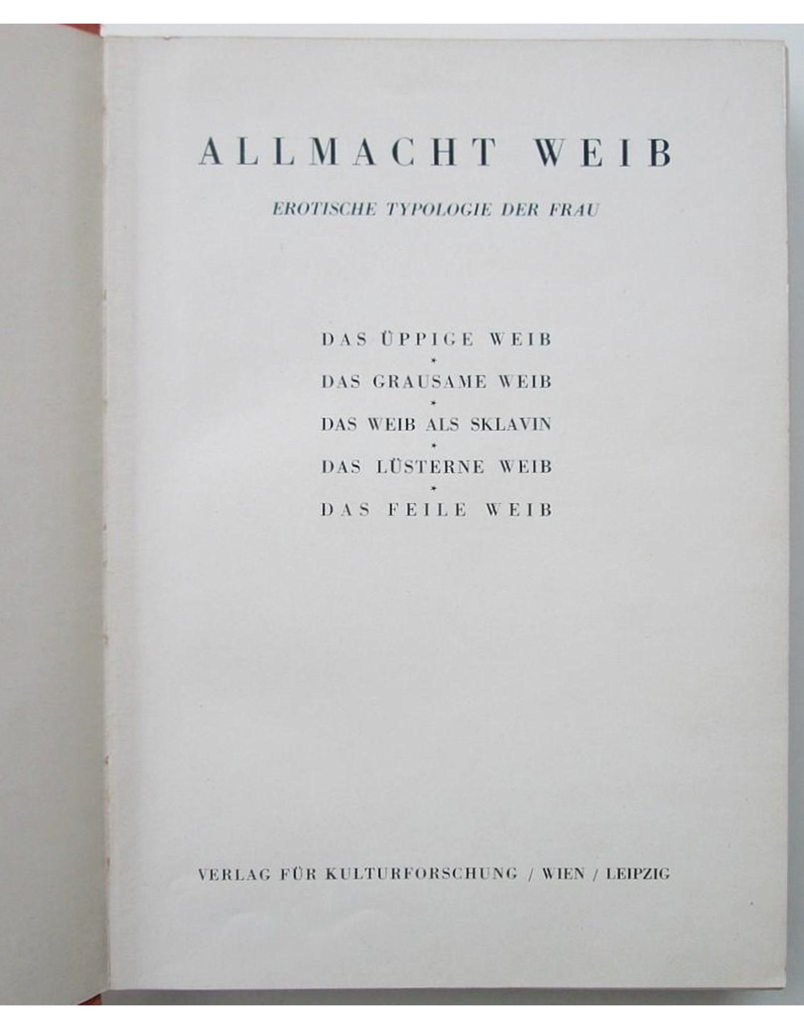 F.L. Wangen - Das üppige Weib - Sexualleben und erotische Wirkung [...]