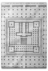 [Augustinus Calmet] - Schets van den herbouden Tempel door Herodes den Grooten