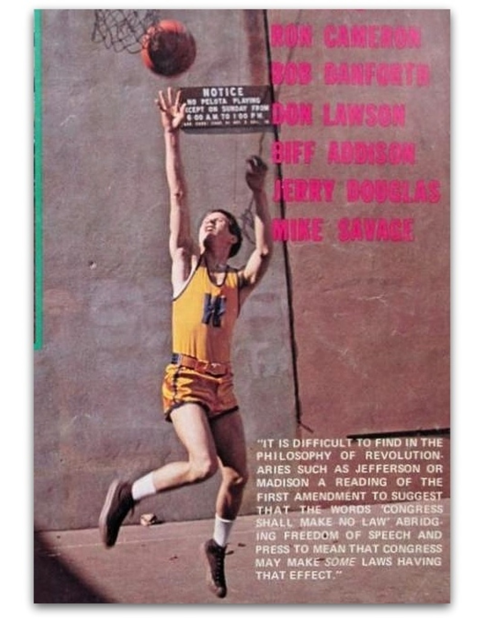 Illustrated Sports No 3: Basketball & Wrestling Issue - 1979 - Arcana Cabana