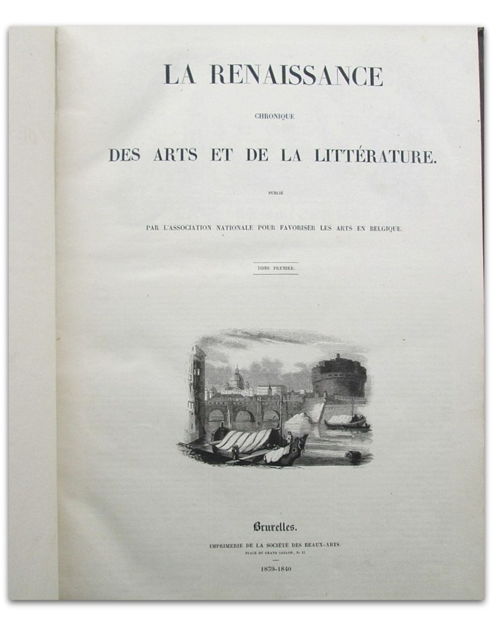 Louis Daguerre - La Renaissance: Chronique des arts et de la littérature. Tome premier / deuxième