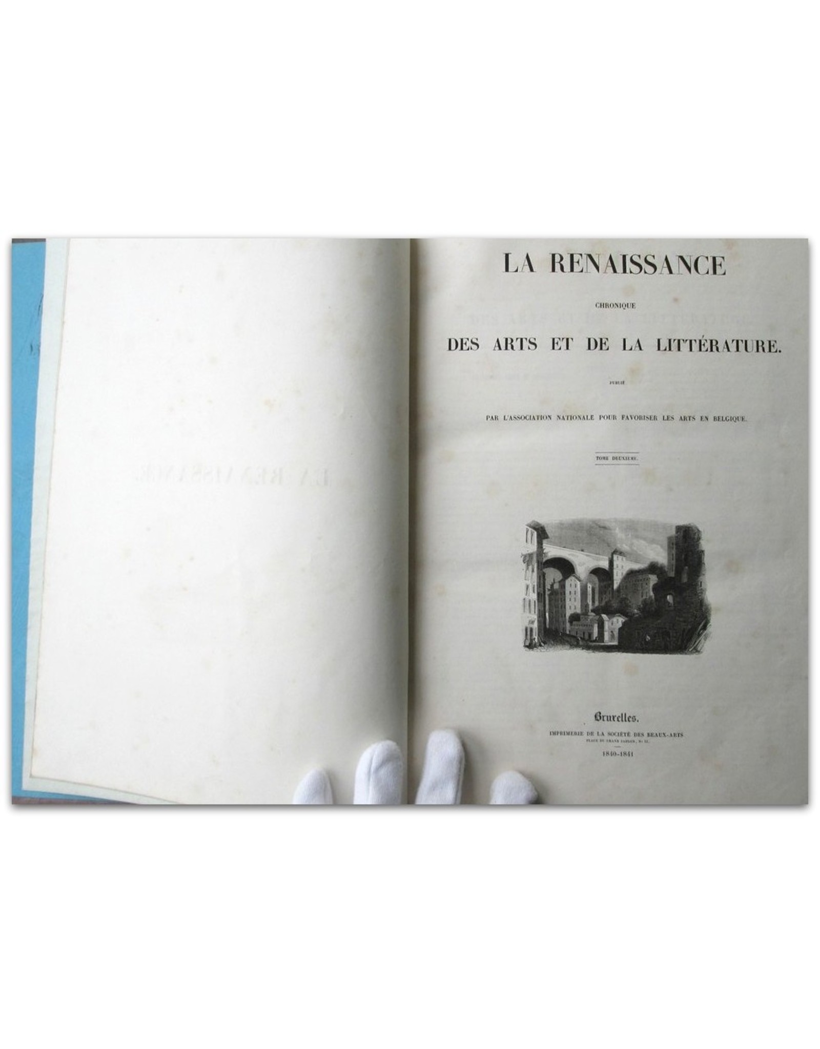 Louis Daguerre - La Renaissance: Chronique des arts et de la littérature. Tome premier / deuxième