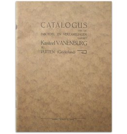 Catalogus - Kasteel Vanenburg te Putten - 1928