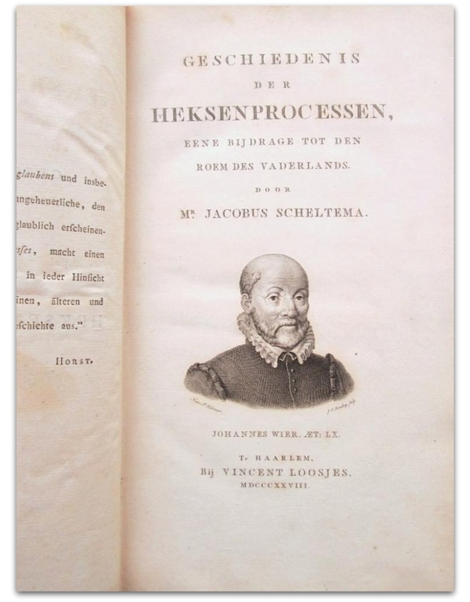 Jacobus Scheltema - Geschiedenis der Heksenprocessen. Eene bijdrage tot den roem des vaderlands