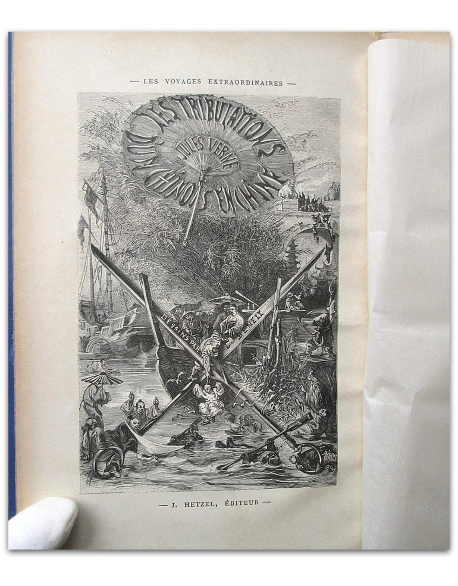 Jules Verne - Les tribulations d'un Chinois en Chine. Les Voyages Extraordinaires [Illustré]
