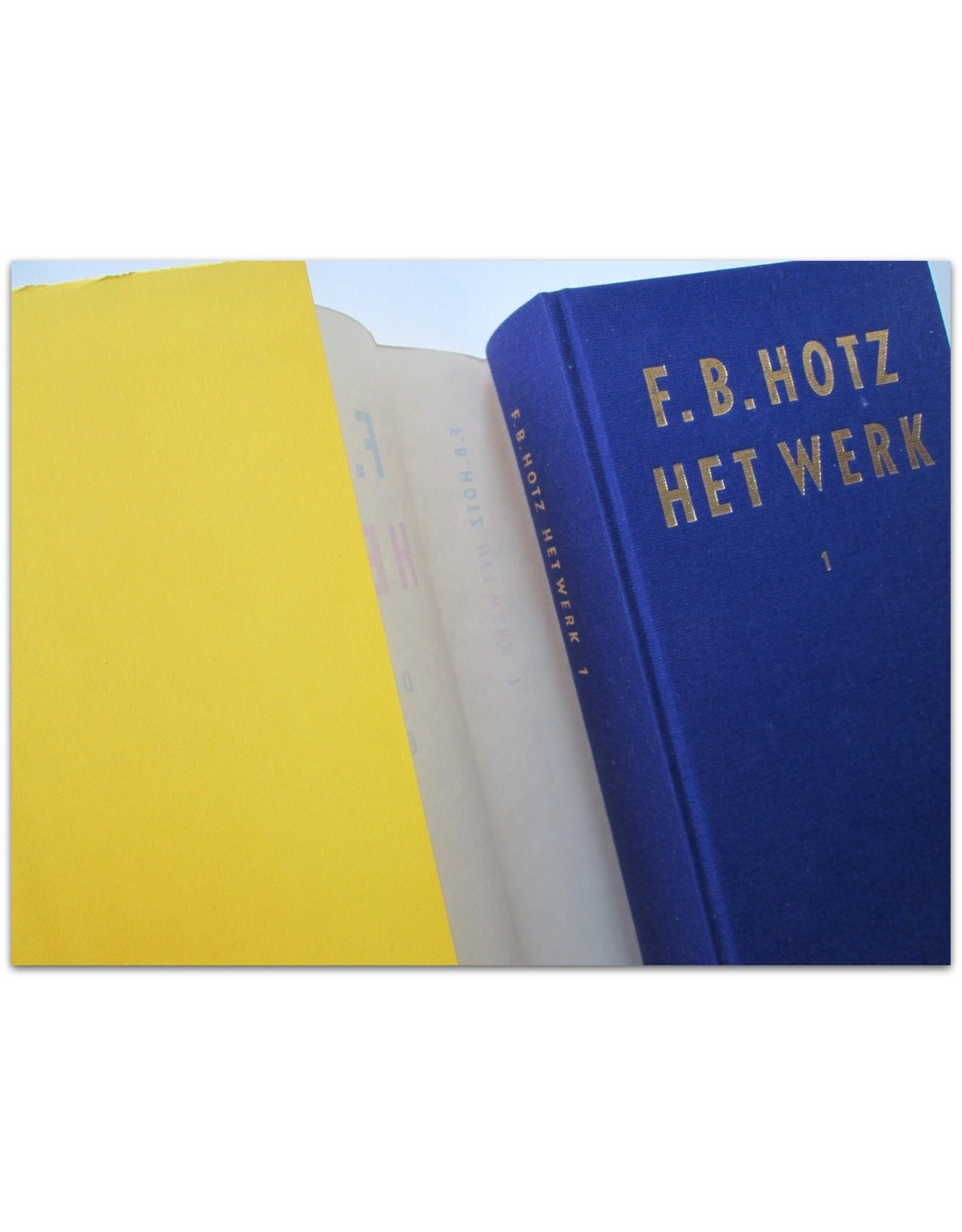 F.B. Hotz - Het werk