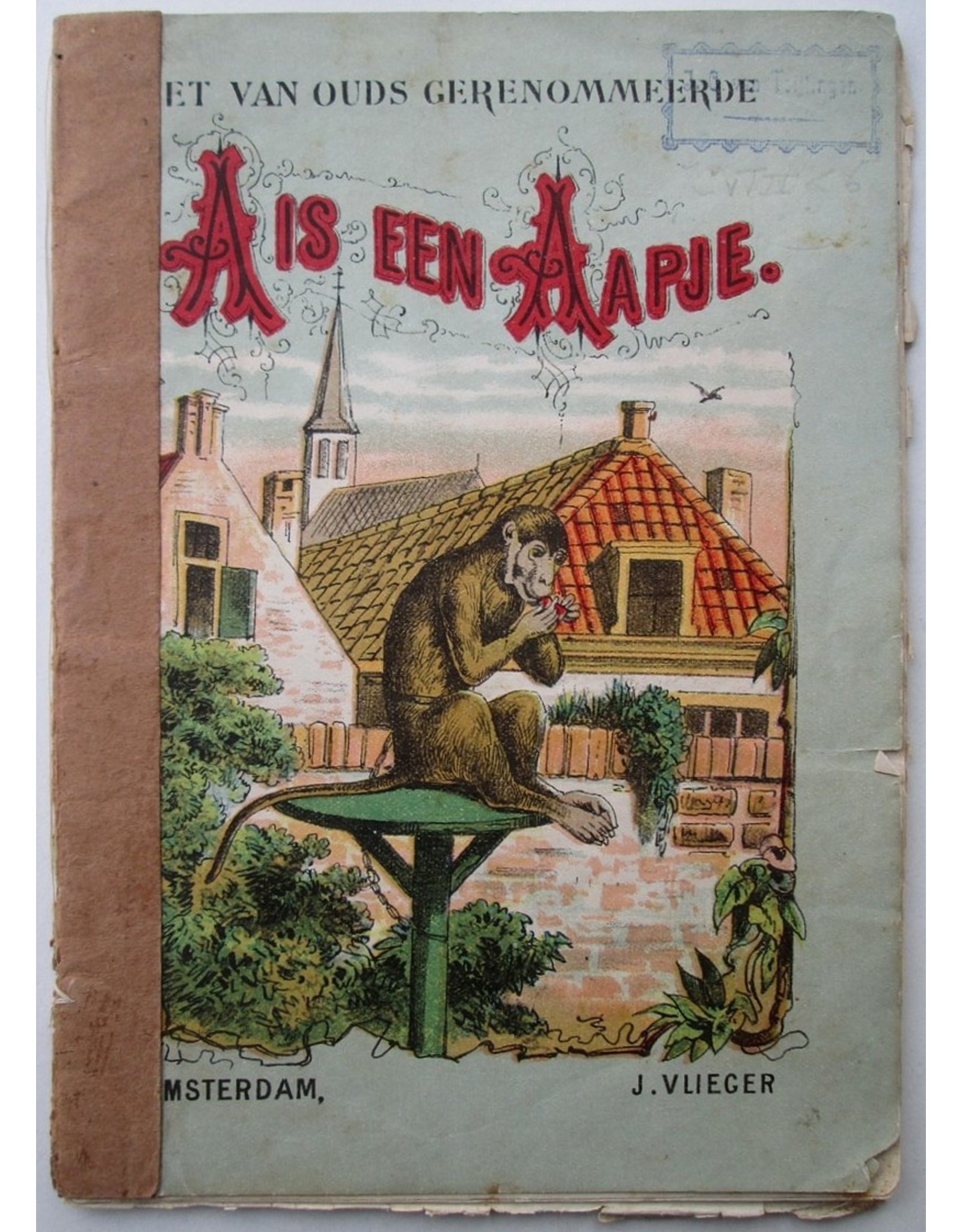 [Anoniem] - Het van ouds gerenommeerde A is een Aapje