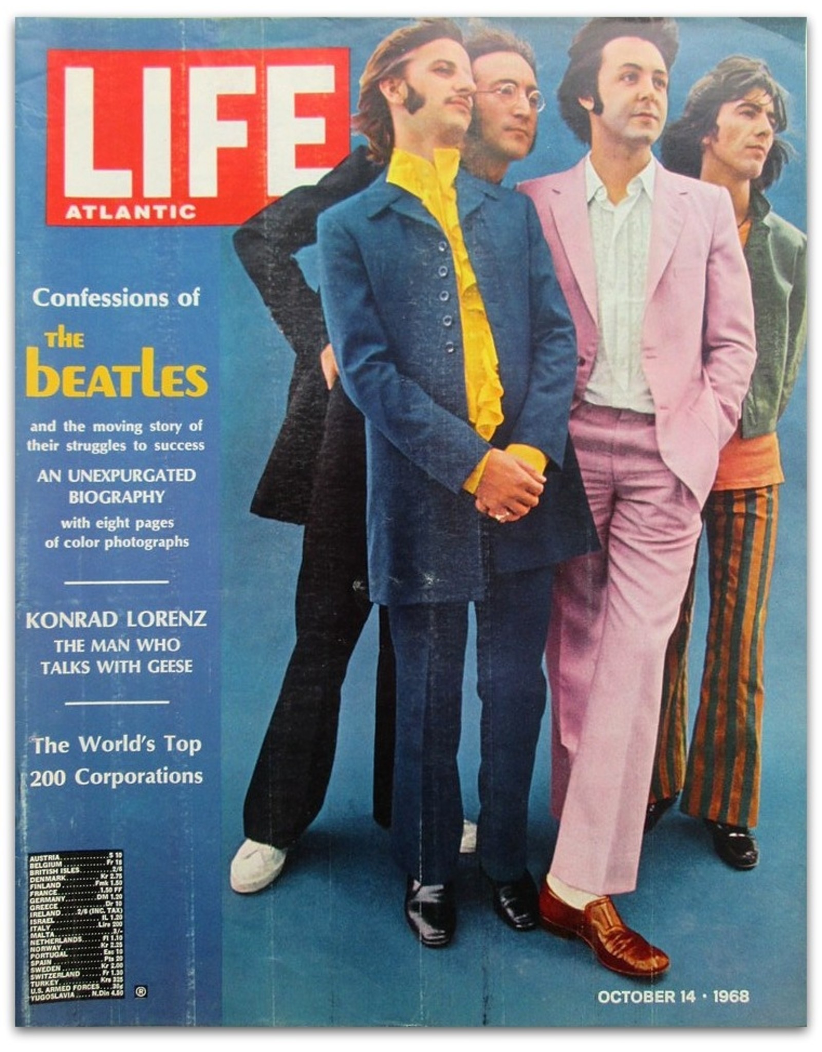 LIFE Atlantic Volume 45 No. 8 [& 9]: Confessions of The Beatles Part I & II