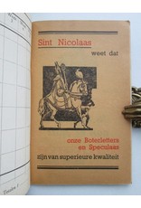 [Sinterklaas] Contrôle-Boekje No. - Th. M. Kusters Hommelstr. 74 Arnhem