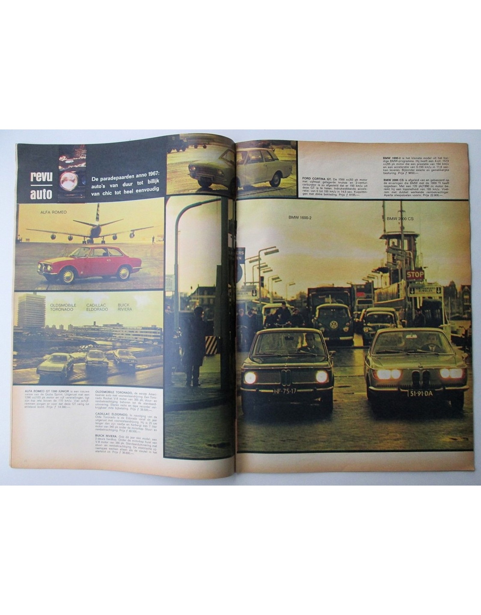 Ed van der Elsken - Auto's Auto's Auto's [reportage in: Revu. Weekblad Nr. 7 - Februari 1967]