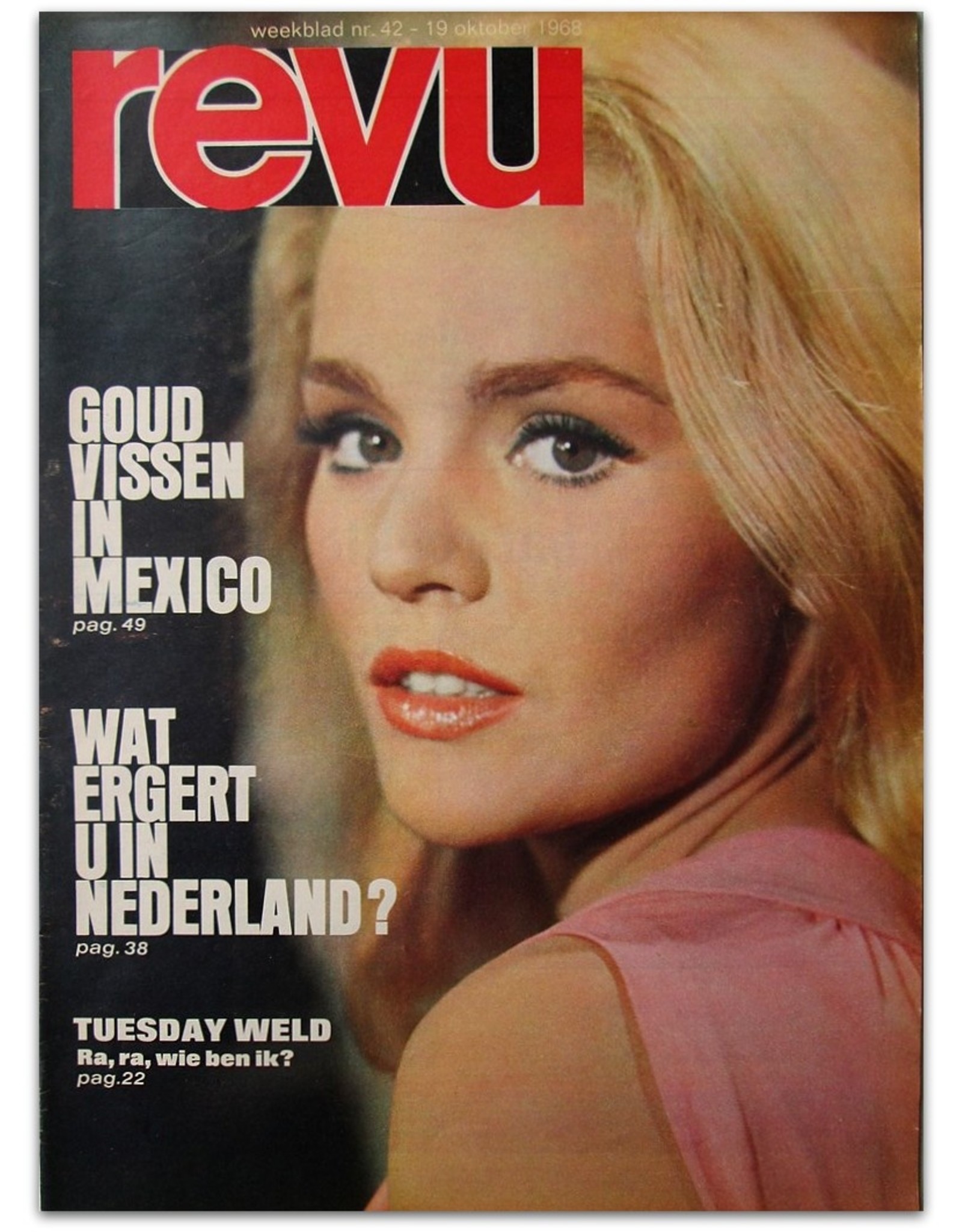 [The first 10 issues of] Nieuwe Revu. Goed voor twee. Weekblad Nr. 43 [to 52] 1968