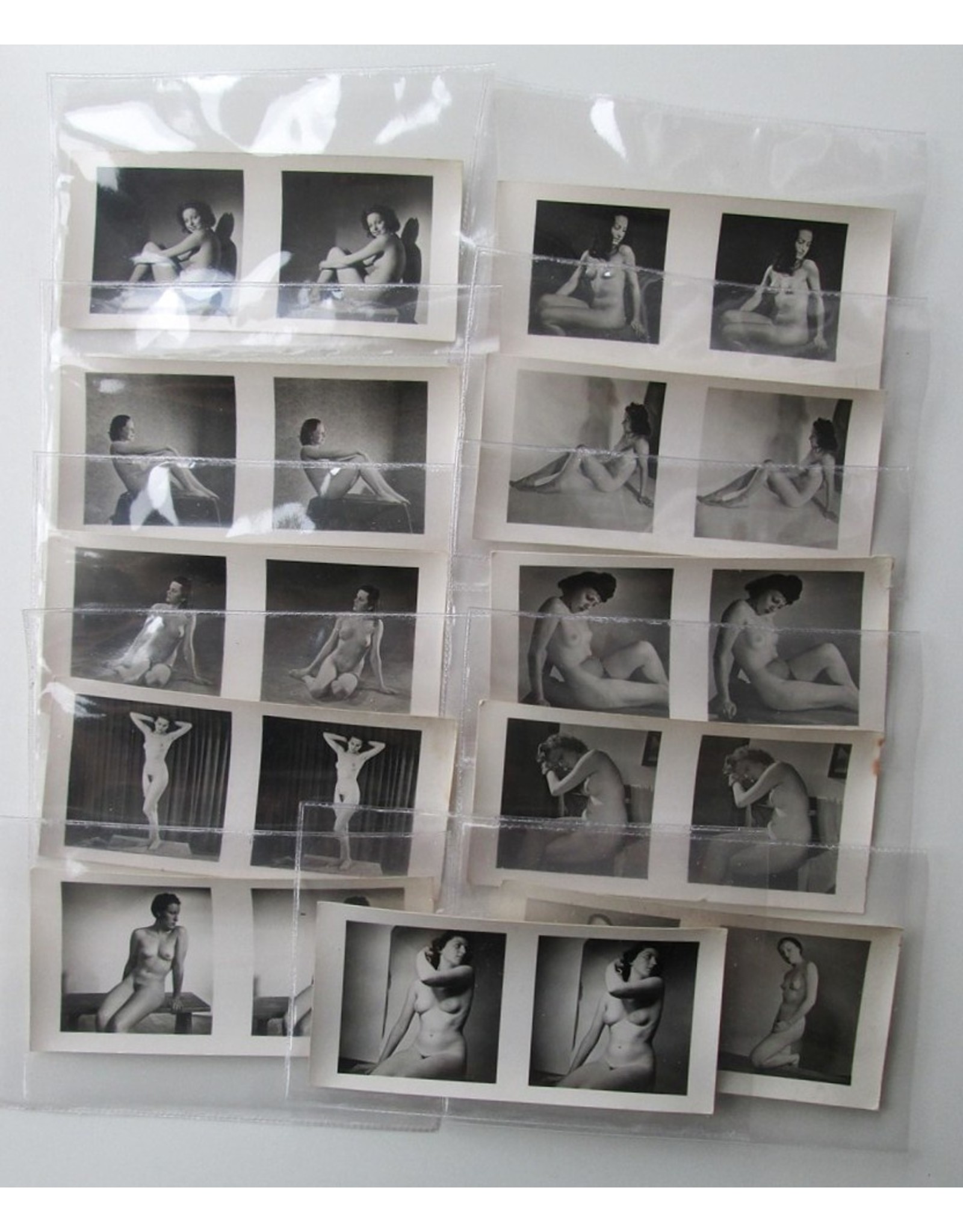 [Fotografica] [Zeiss-Aerotograph + 11 erotische stereofoto's uit] Martins Kunstmappen Serie 1