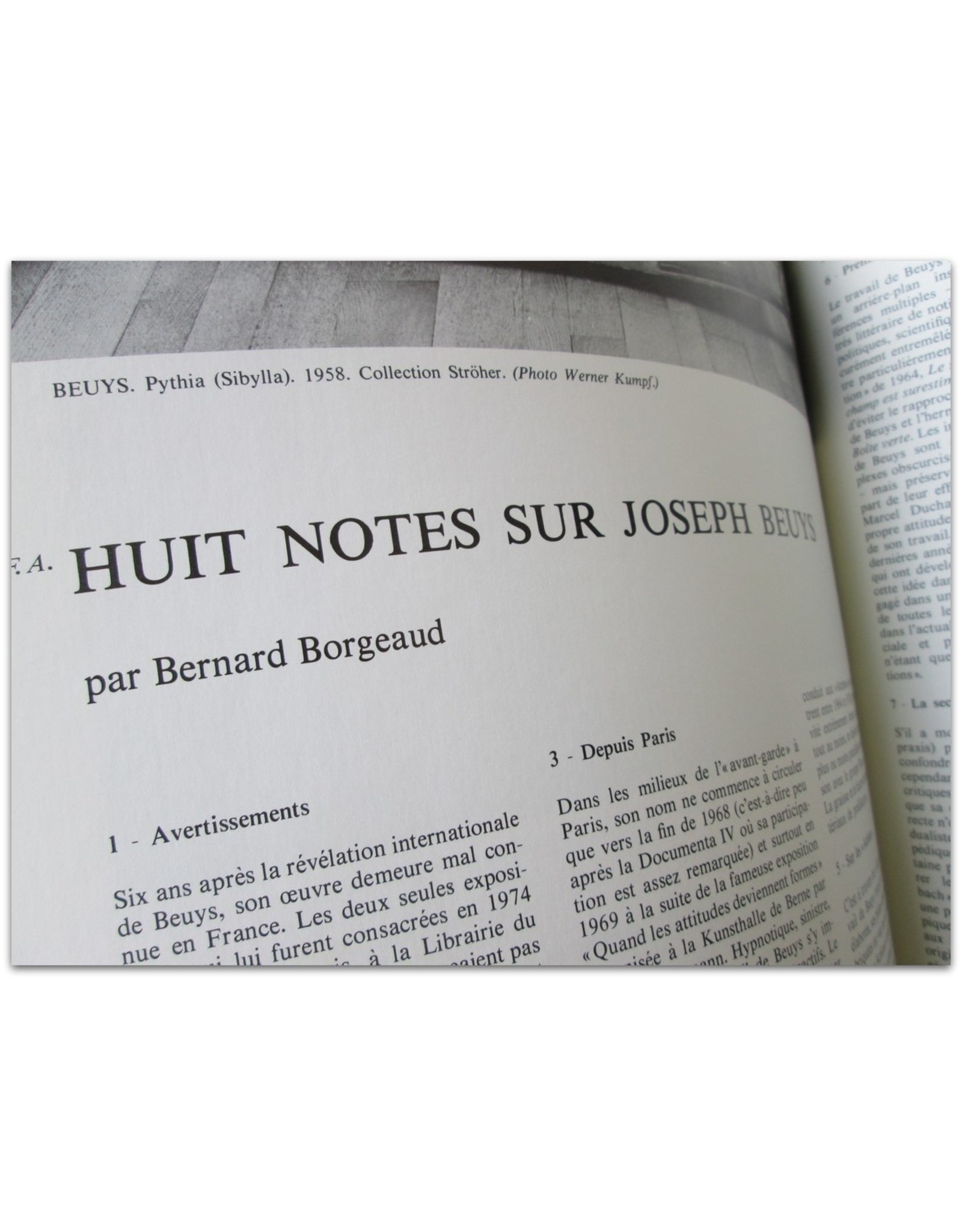 Alain Jouffroy - XXe siècle Numéro 46 Septembre 1976. [avec une lithographie originale de Joan Miró + un dessin de Roberto Matta]