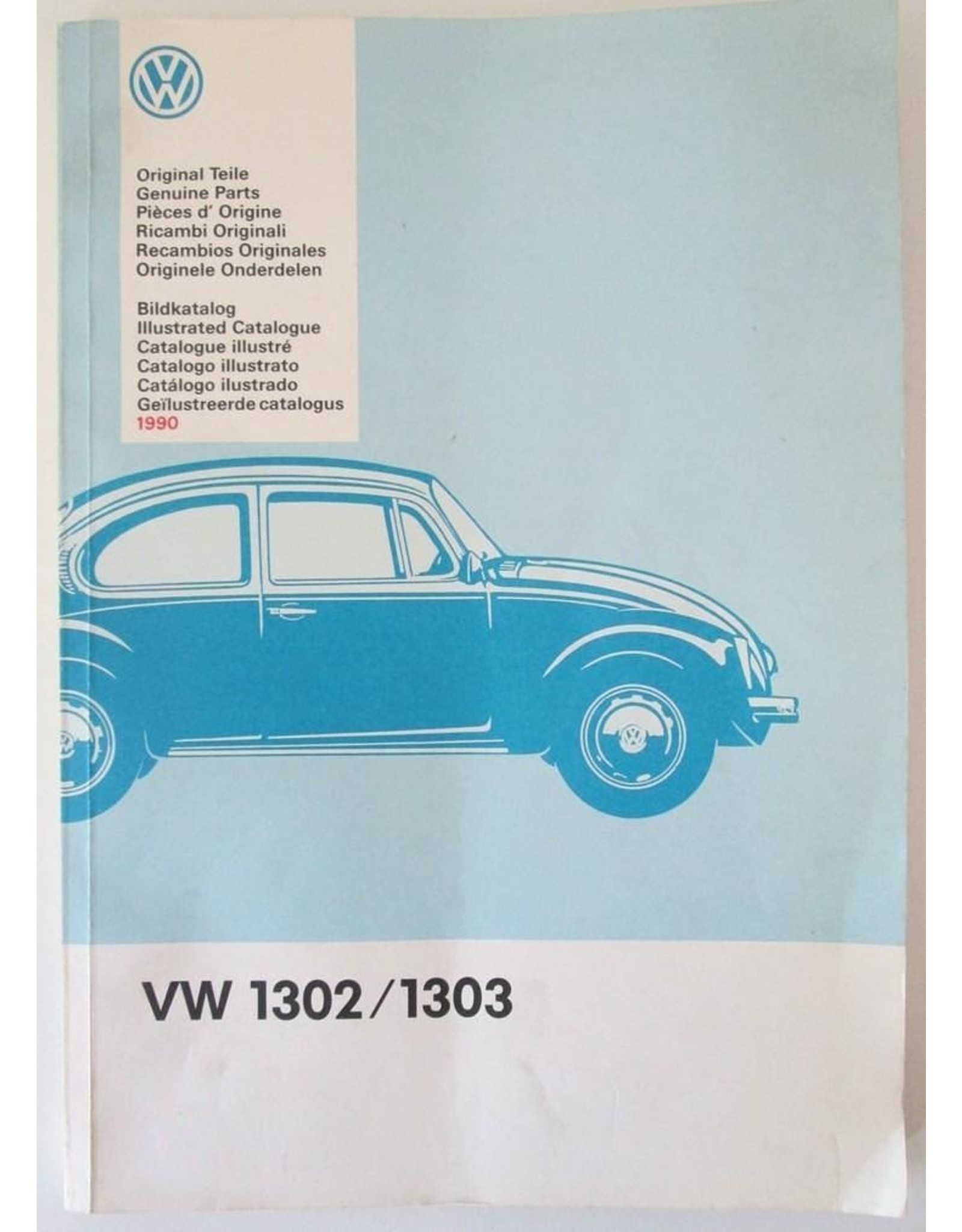Volkwagen] - VW 1302 / 1303 Bildkatalog Original Teile 1990 - Arcana Cabana