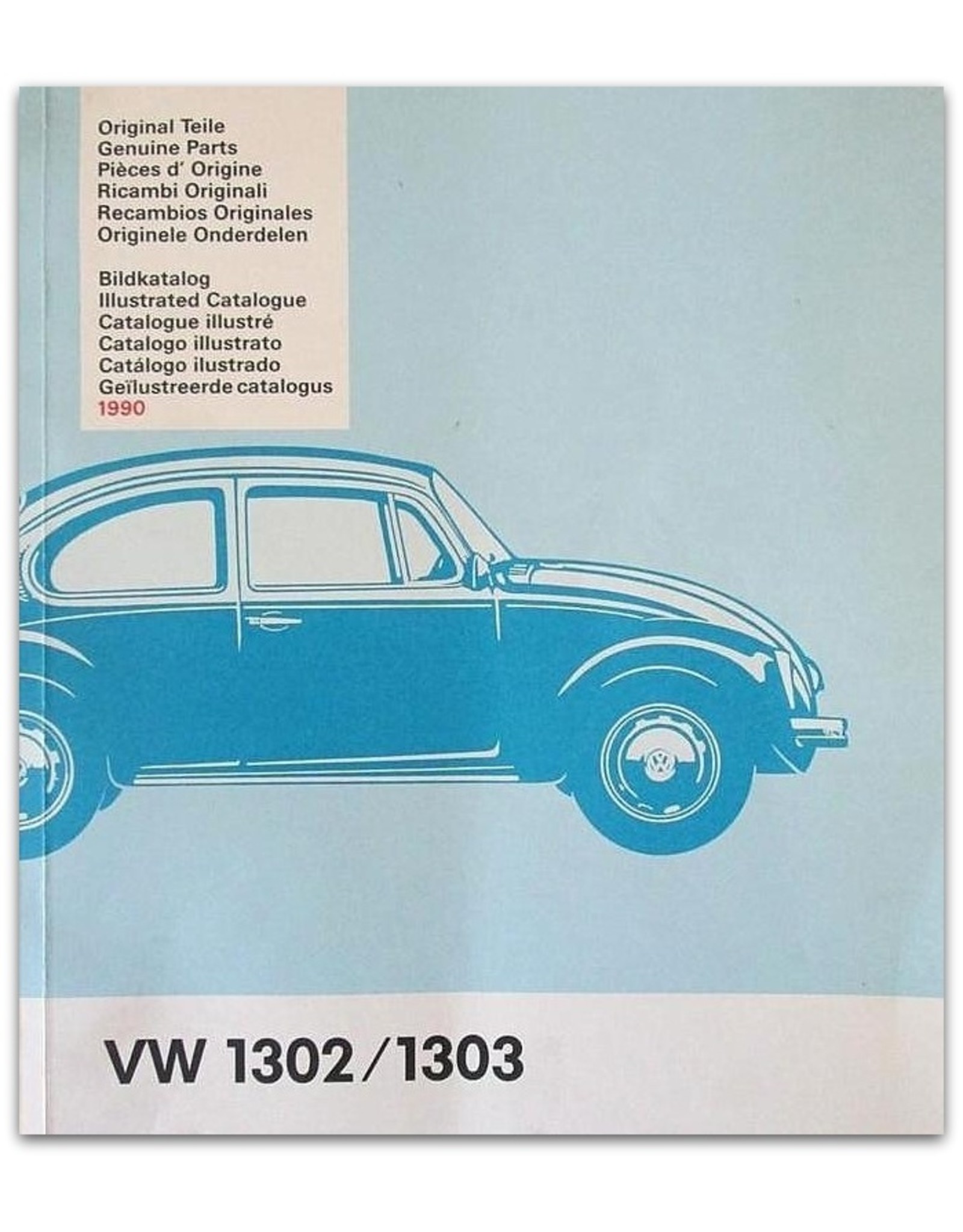 Volkwagen] - VW 1302 / 1303 Bildkatalog Original Teile 1990 - Arcana Cabana