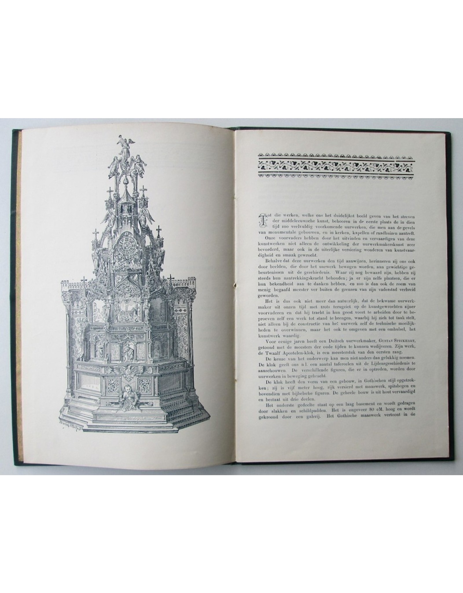 De Twaalf Apostelen-Klok tentoongesteld in [...] Arnhem van 1 Juni tot 1 October 1897