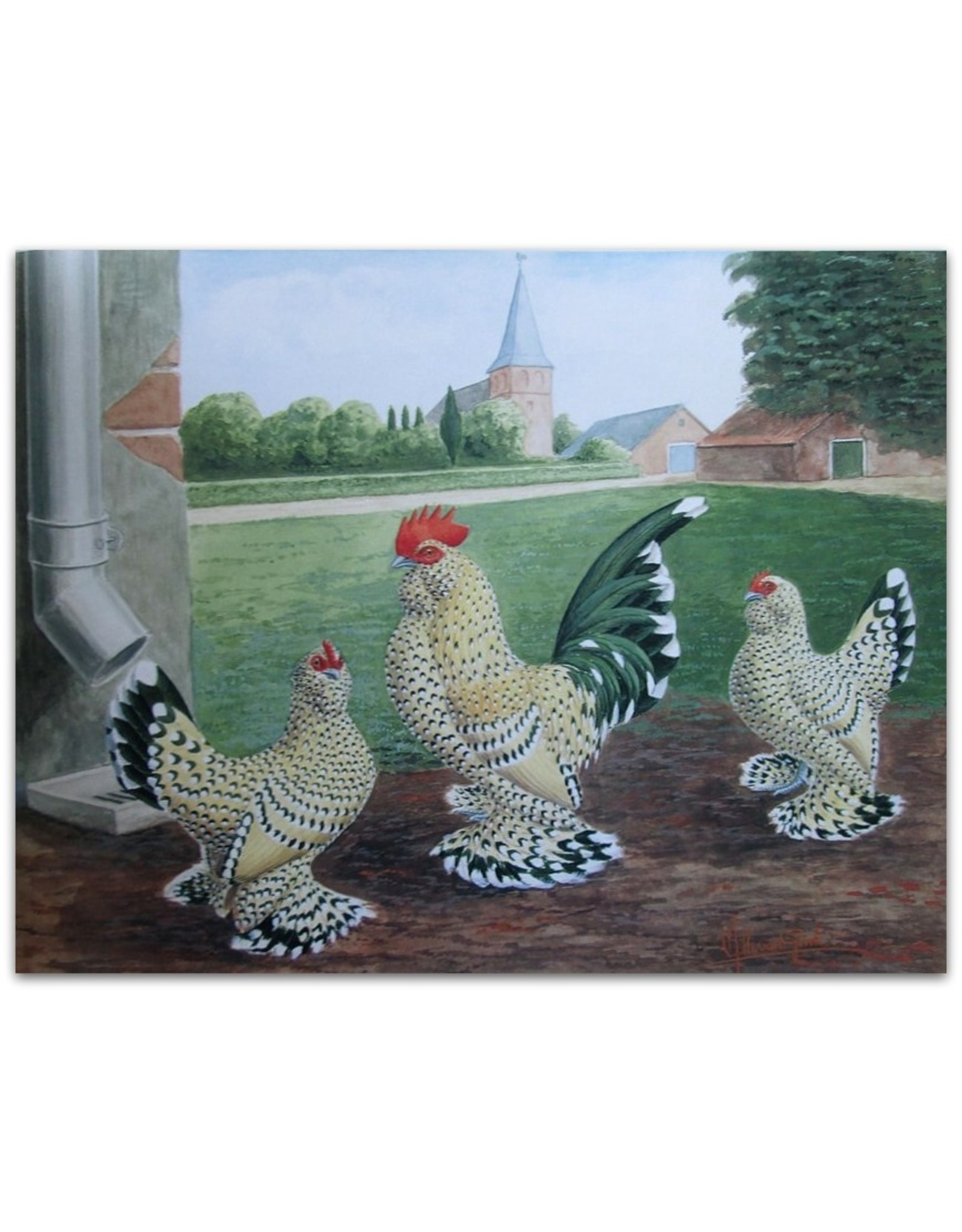 C.S.Th. van Gink's Poultry Paintings [1890-1968]. Preface and Introduction by Dr.Ir. P.C.M. Simons