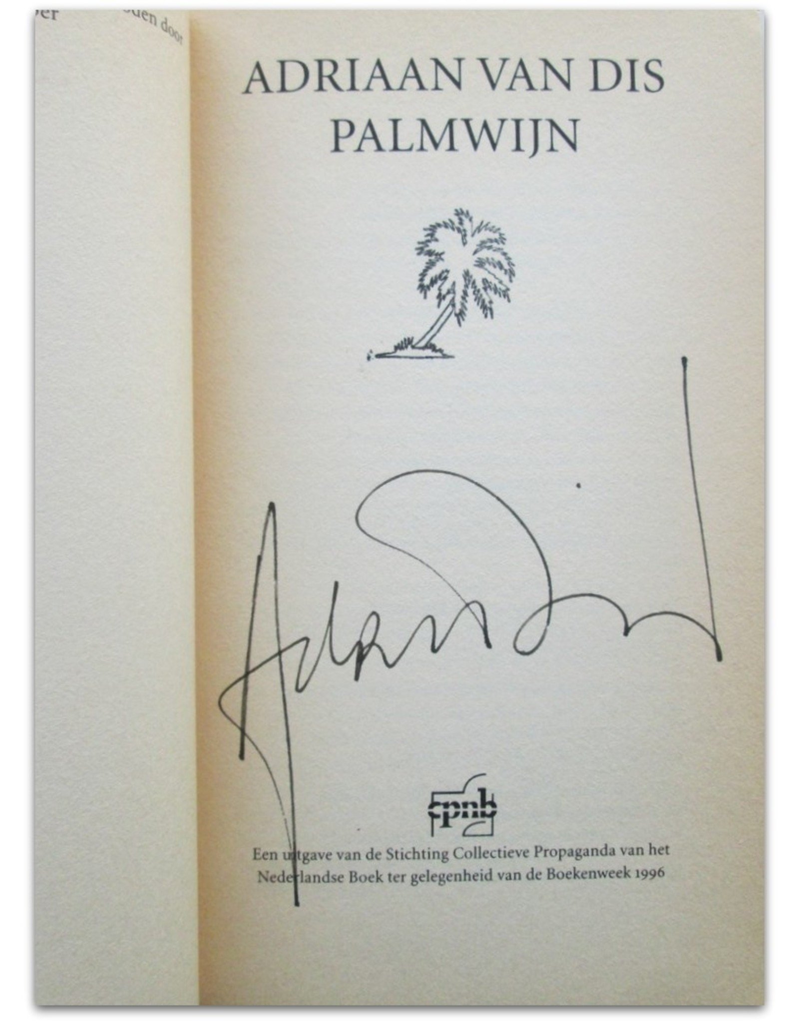 Adriaan van Dis - Palmwijn