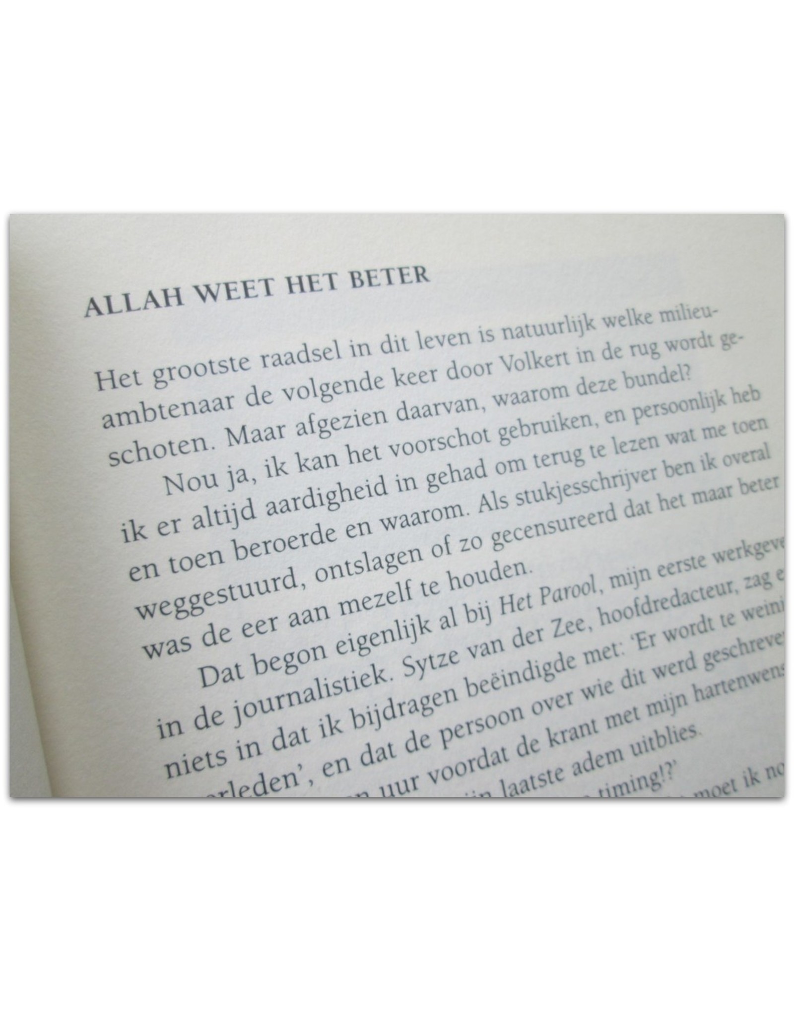 Theo van Gogh - Allah weet het beter