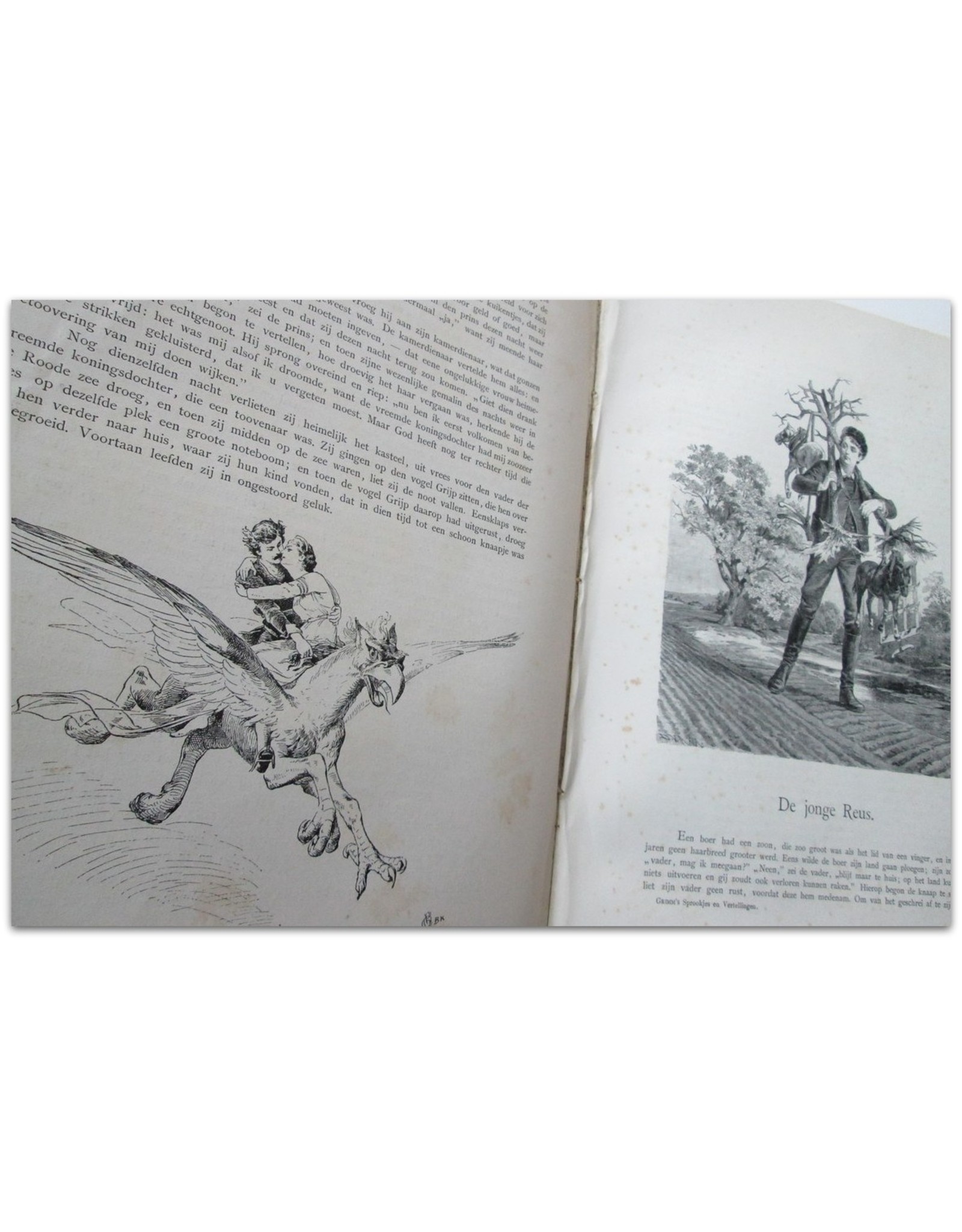 Gebroeders Grimm - Sprookjes en Vertellingen van de Gebroeders Grimm. Met illustratiën van P. Grot Johann