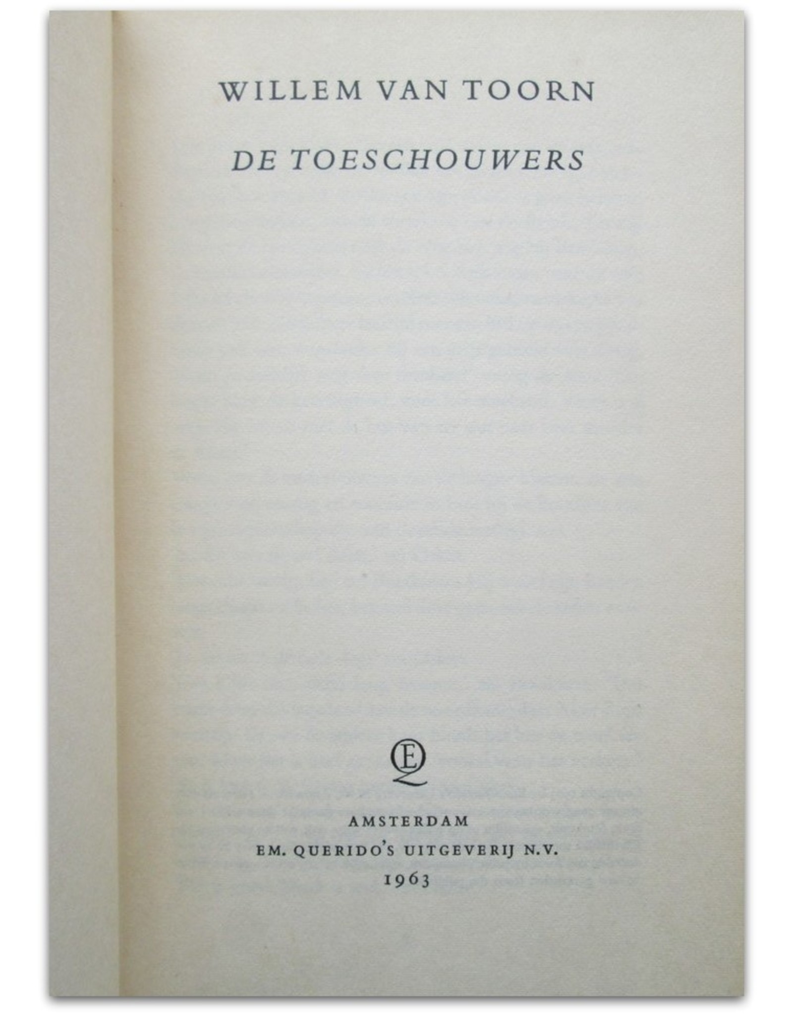 Willem van Toorn - De toeschouwers