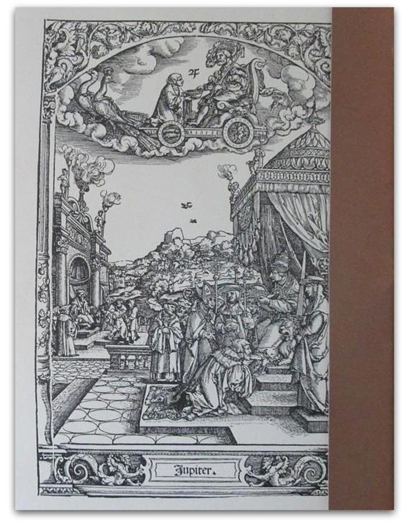 [Hans Sebald Beham] - Saturnus [Set of 7 woodcut reproductions]